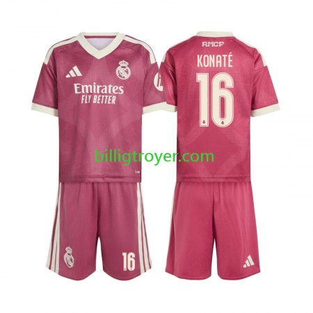 Billige Fotballdrakter Real Madrid Ibrahima Konate 16 Barn Tredjedraktsett 2026/27 Kortermet